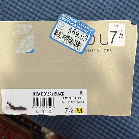 Black slingback shoes - Picture 4 of 4